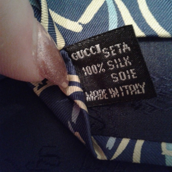 ๐ท Gucci Vintage Saddle Stirrup Tie๐ท - Picture 5 of 8